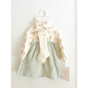 NEW RZ Baby by Rachel Zoe baby girl set